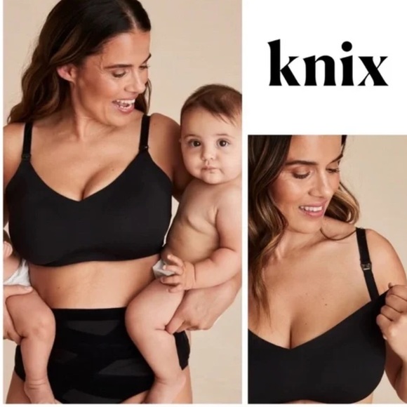 knix Intimates & Sleepwear Knix Leakproof Nursing Bra Black Size 6